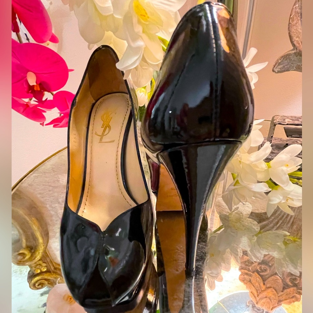 YSL Yves Saint Laurent Black Patent Tribute 🥂GET READY FOR A NEW YEAR🥂